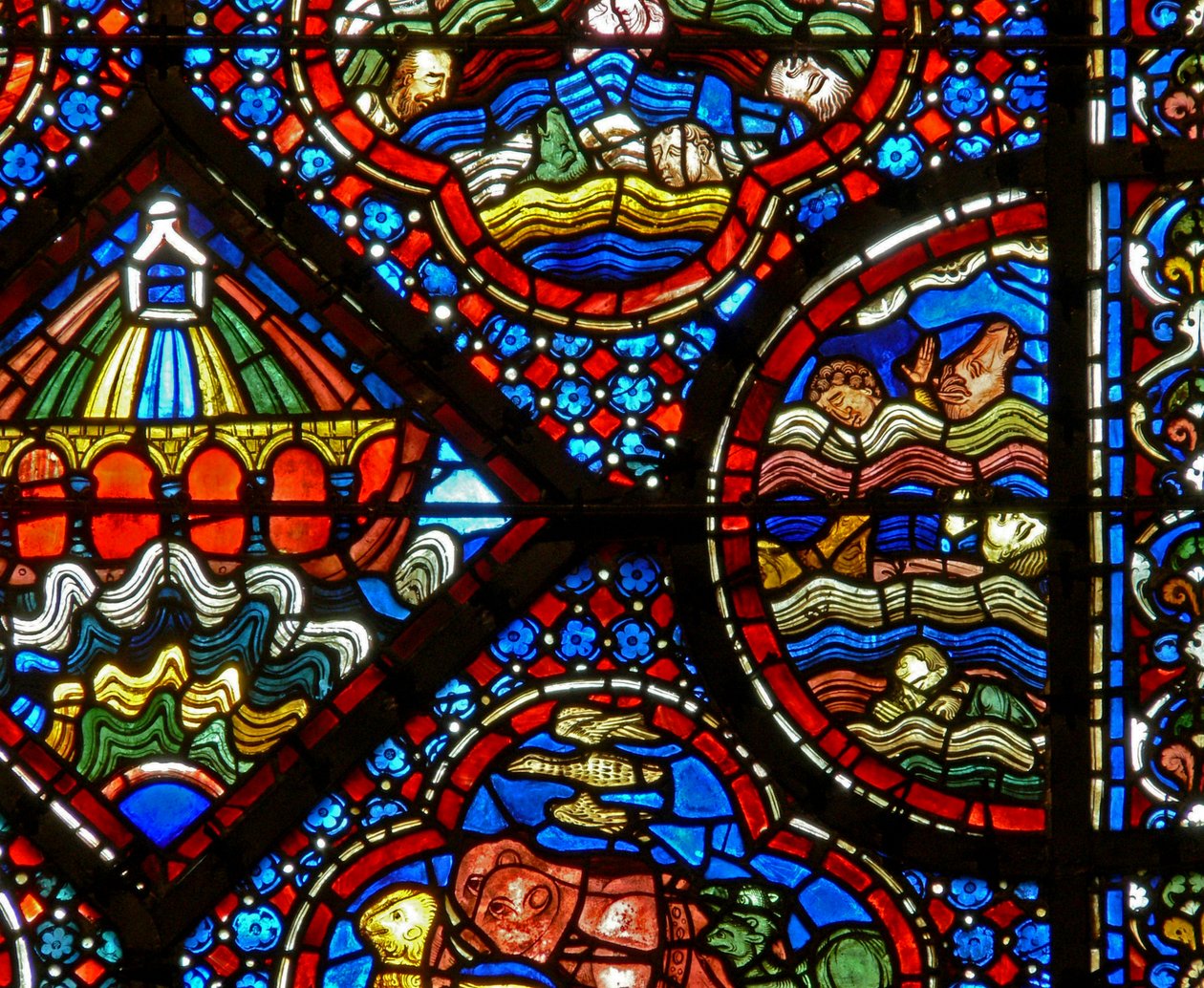 Okno Noego: powódź (w47) autorstwa French School