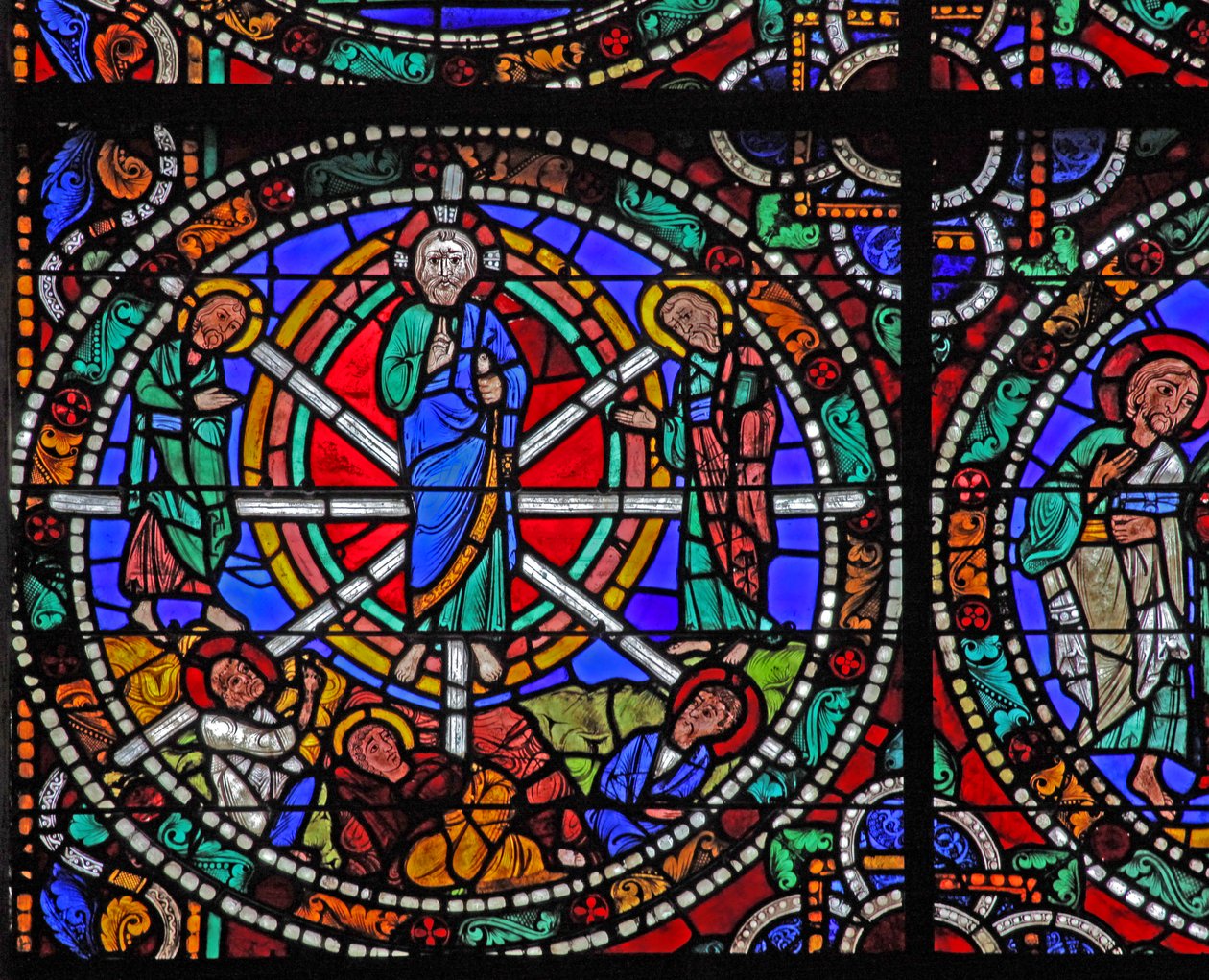 Okno męki: Przemienienie (w51) autorstwa French School