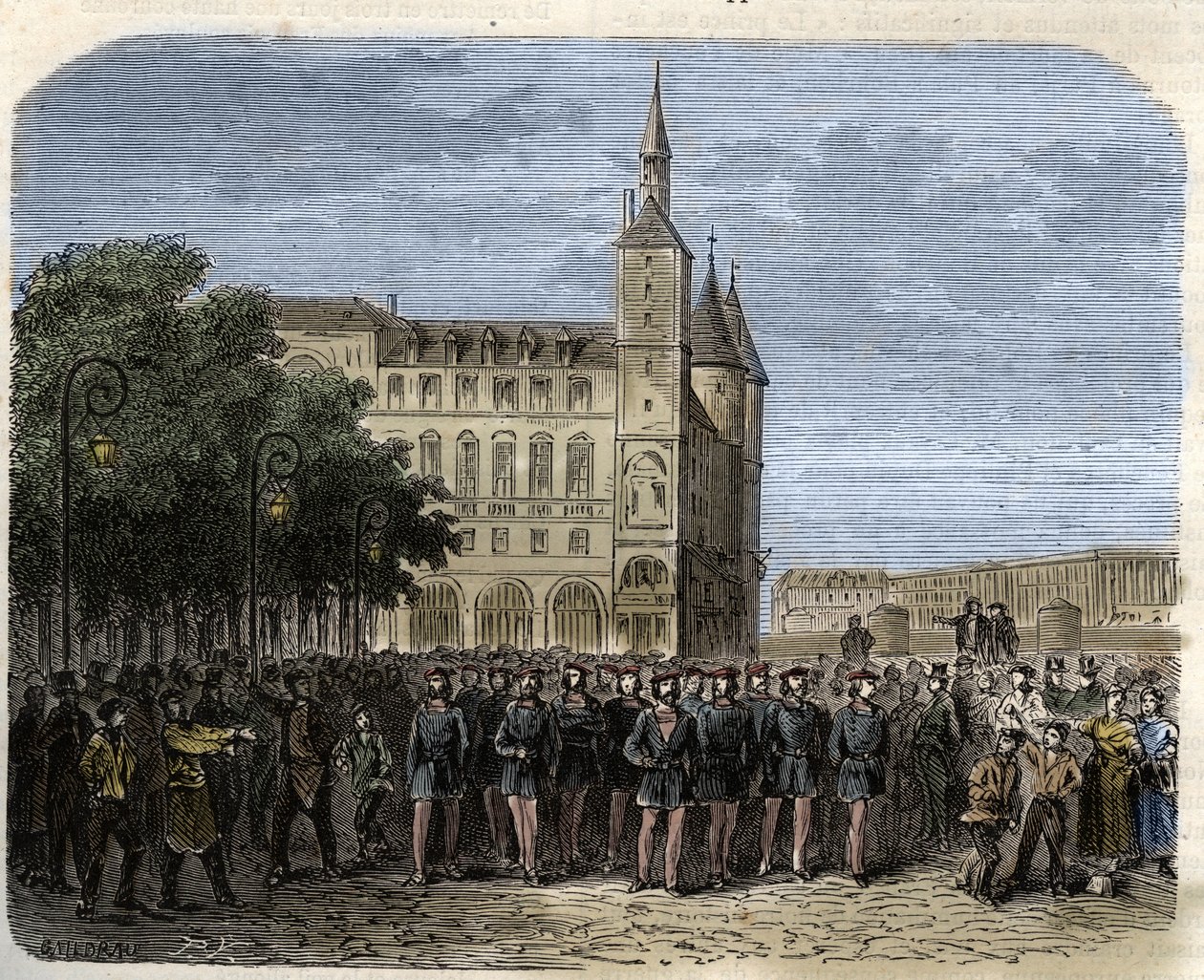 Saint-Simonianism 1820-30 - Saint-Simonizm - Saint-Simonianism - Saint-Simonianism - Saint-Simonians - grawerowanie autorstwa French School