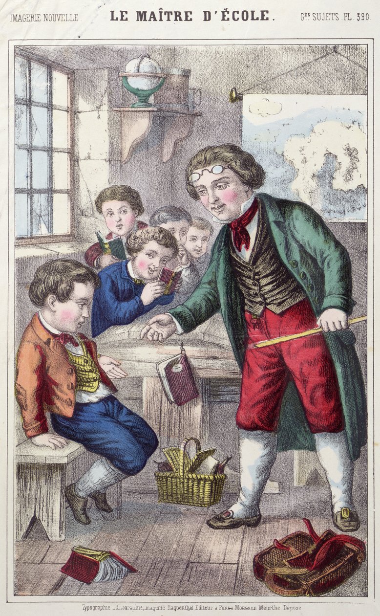 Mistrz szkoły, ok. 1860-70 autorstwa French School