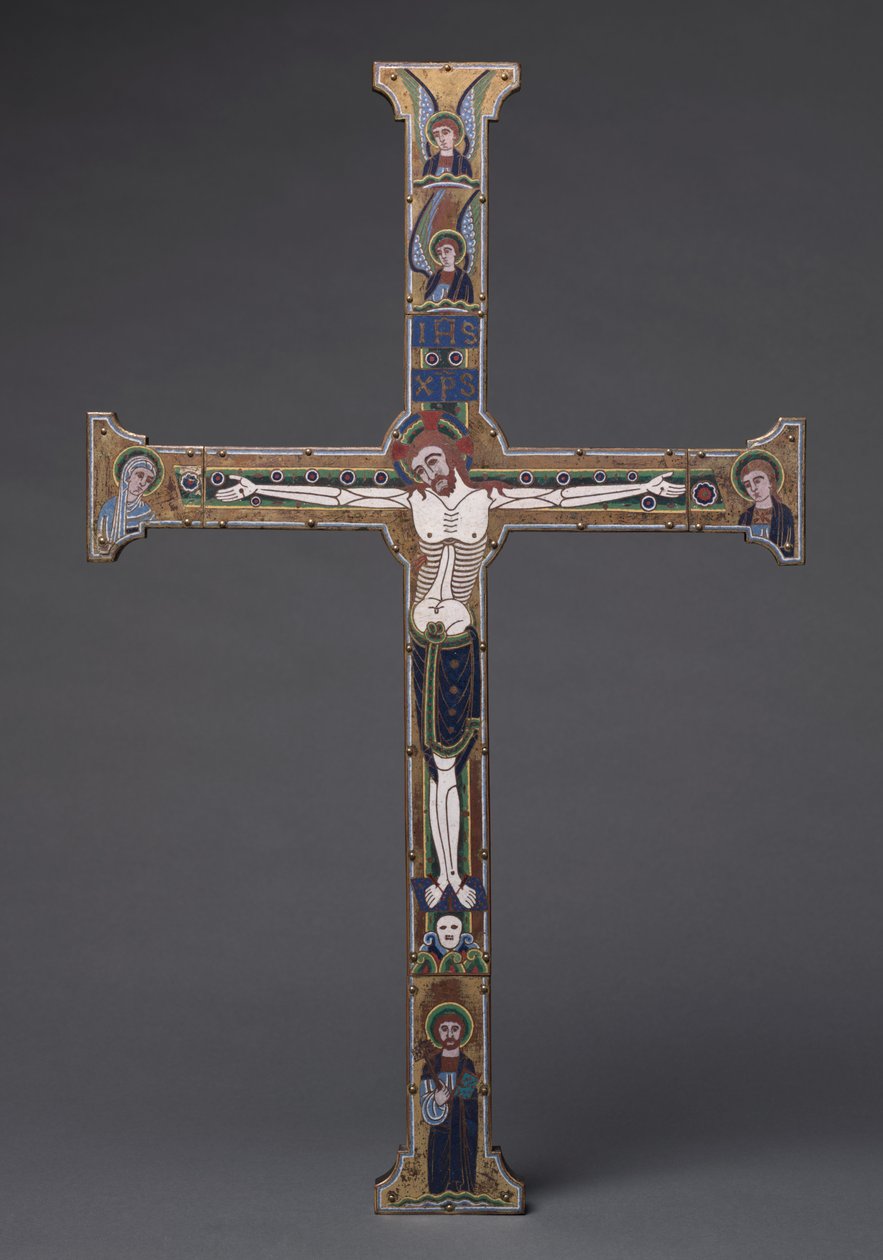 „Krzyż Spitzera”, Mistrz Królewskiej Warsztatu Plantagenet, ok. 1190 autorstwa French School