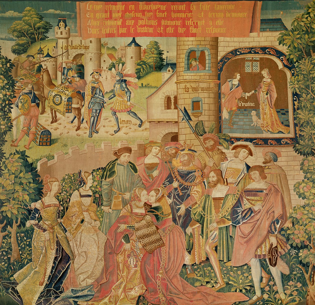 Historia Perseusza, XV-XVI wiek autorstwa French School