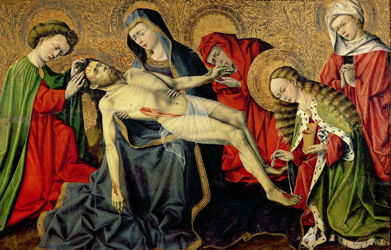 Pieta Tarascon, szkoła prowansalska autorstwa French School