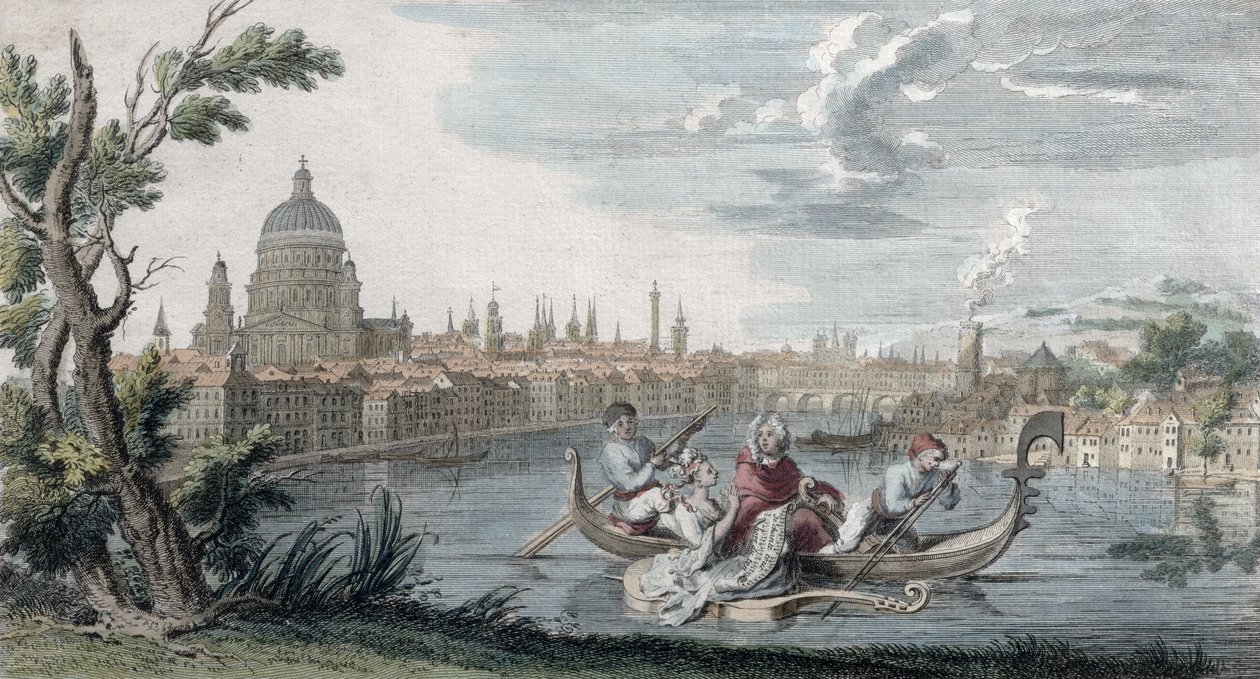 Triumf Współczesnego Smaku, dedykowany Signorze Faustyny Bordoni (1693-1781), sztychowany przez Venerysa, ok. 1727 autorstwa French School
