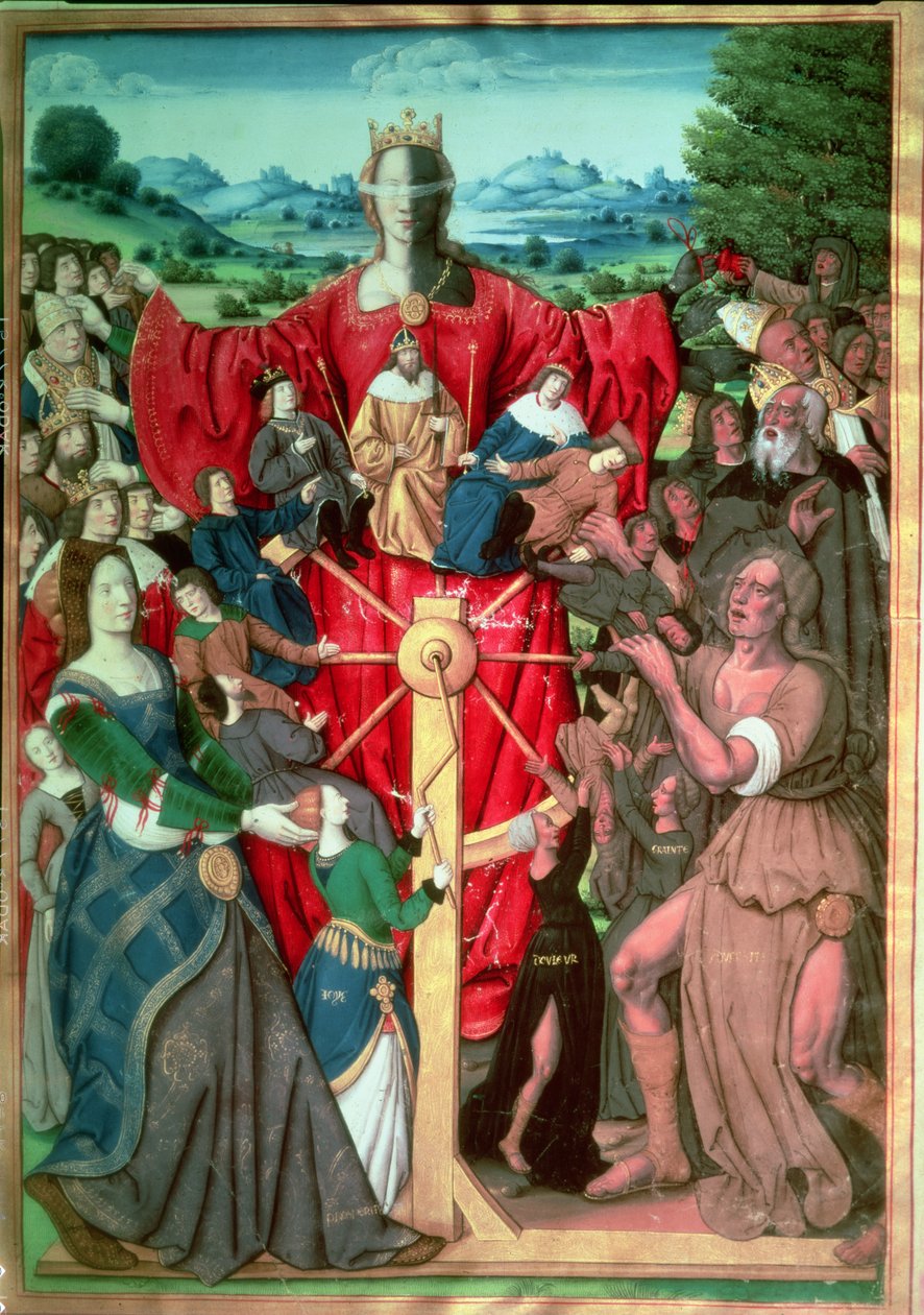 Koło fortuny, 1503 autorstwa French School