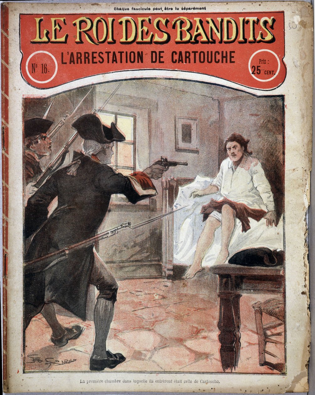 Aresztowanie Kartridża - w „Królu bandytów”, nr 16 autorstwa French School