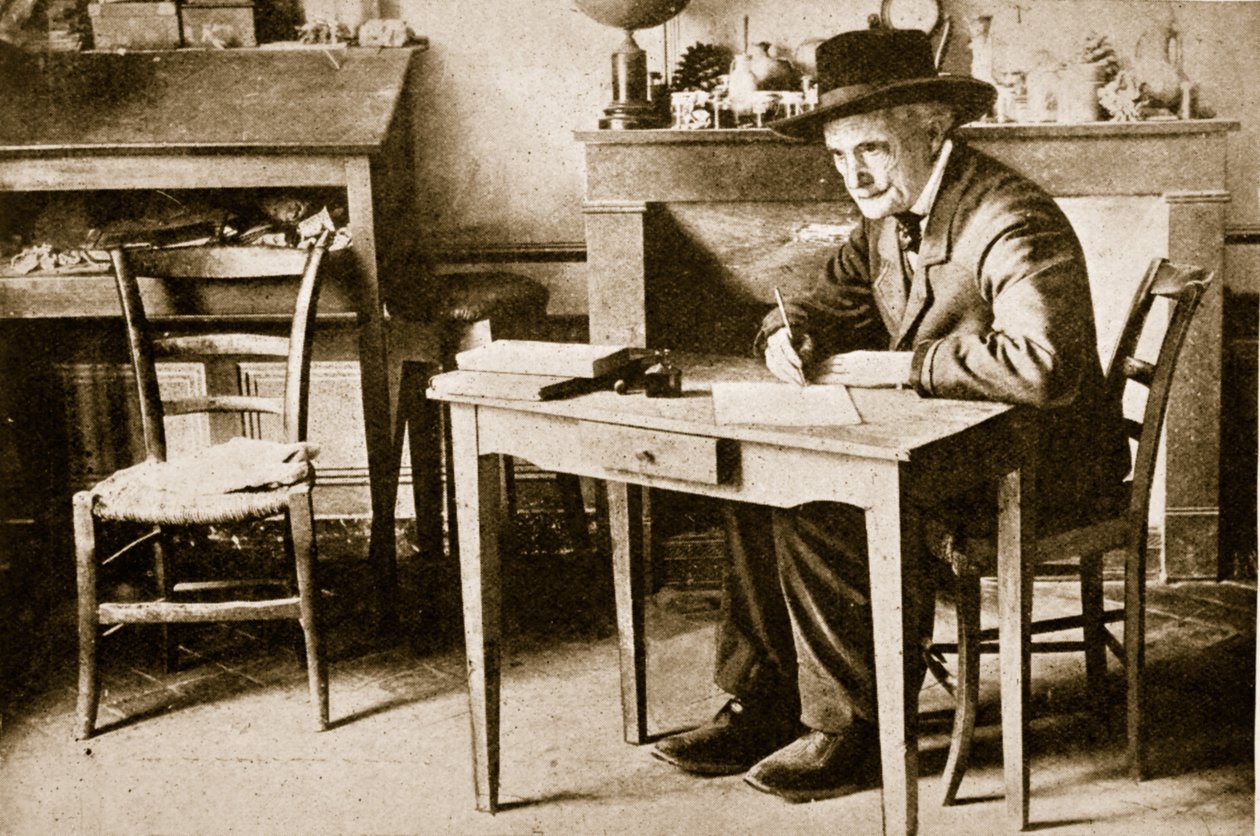 Przyrodnik Jean-Henri Fabre autorstwa French School