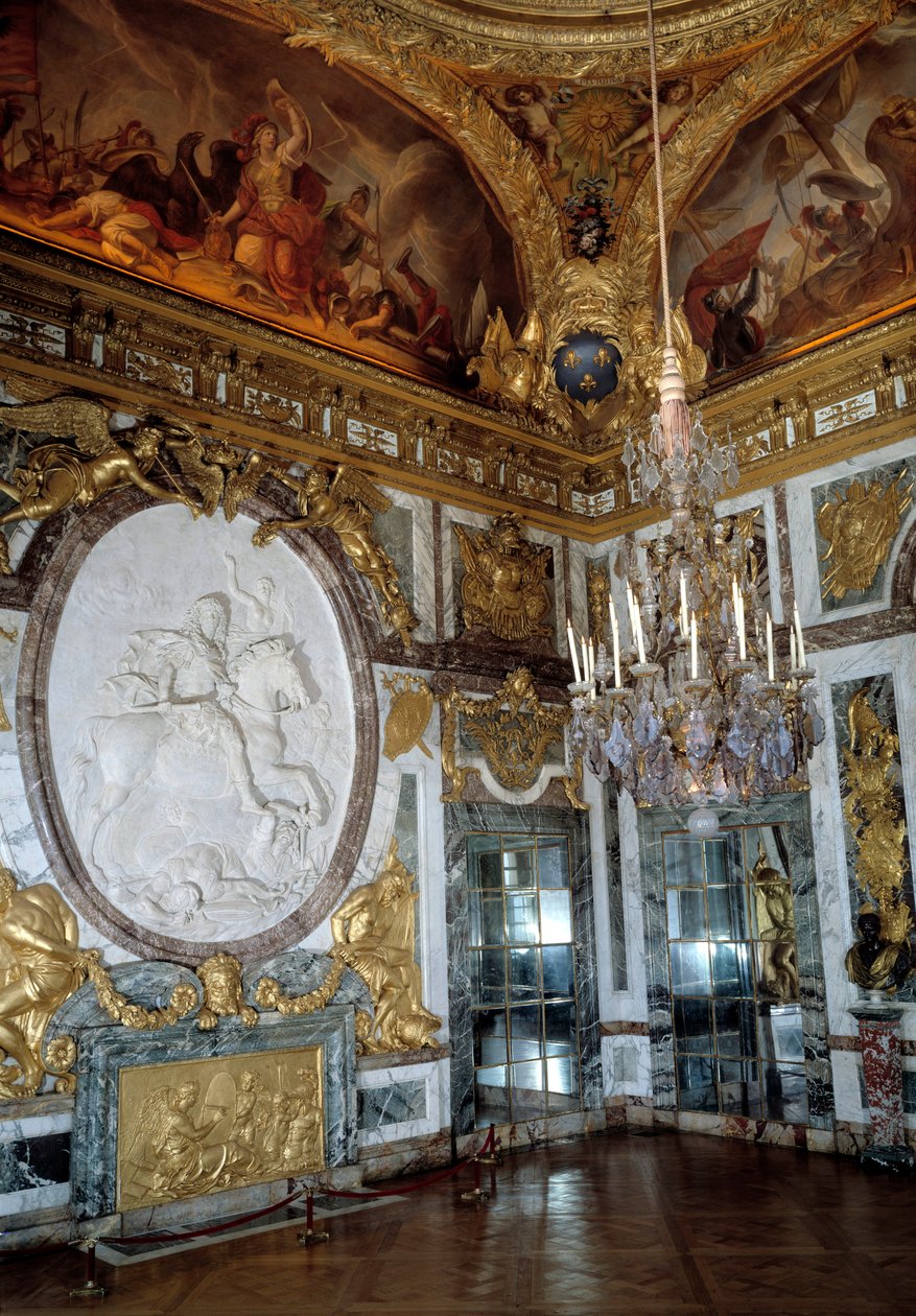 Salon wojenny w Palais de Versailles autorstwa French School