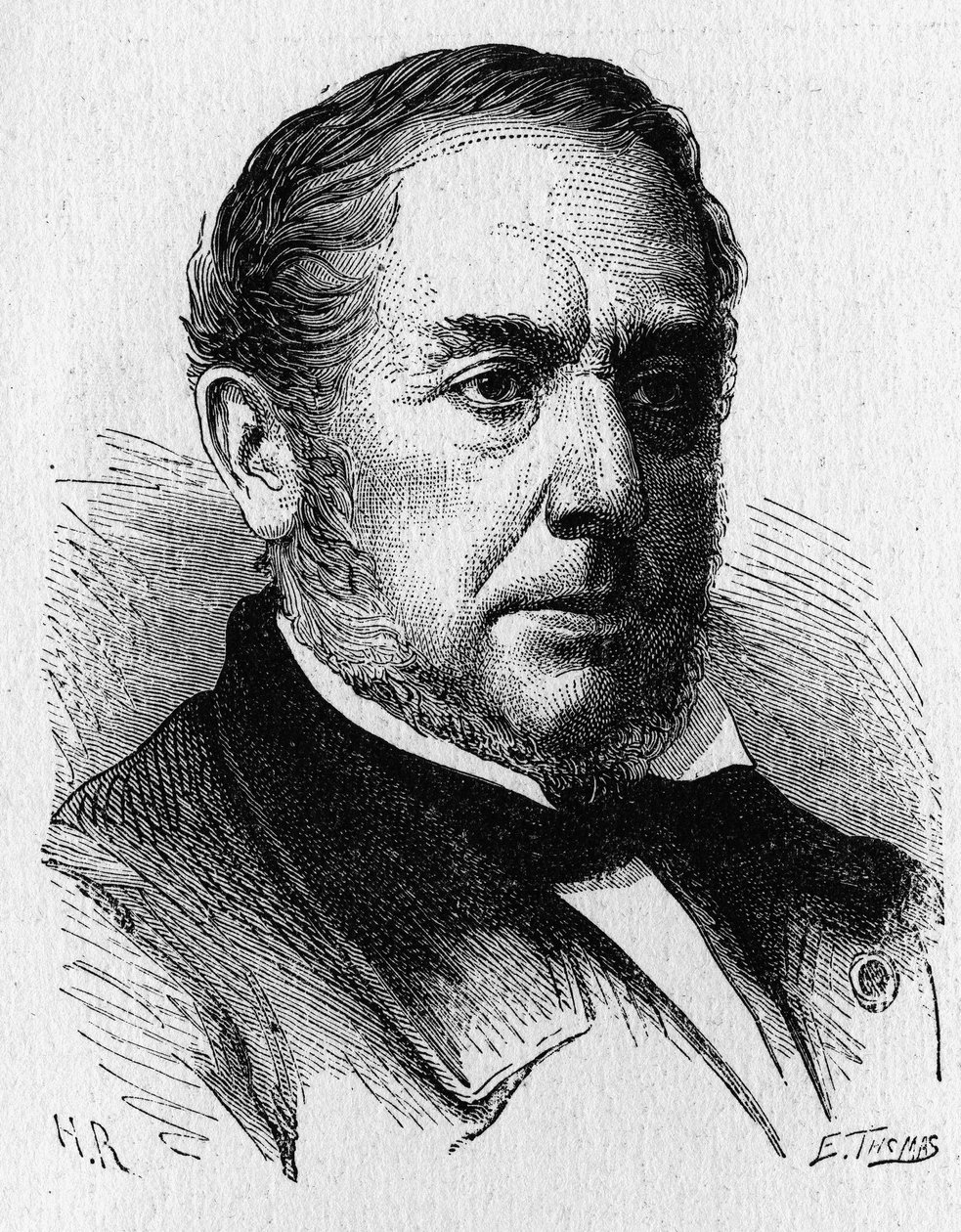 Théophile Jules PELOUZE (1807 - 1867), francuski chemik - w „Album de la Science; wybitni naukowcy; Wielkie odkrycia”” 1896. autorstwa French School