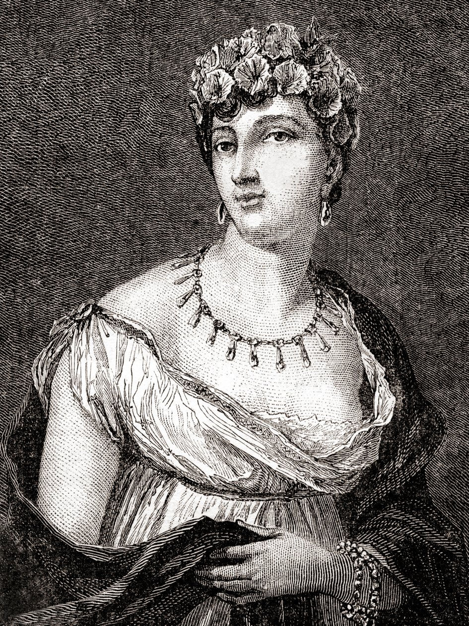 Thérésa Cabarrus, Madame Tallien, z Historii rewolucji francuskiej Louisa Blanc autorstwa French School