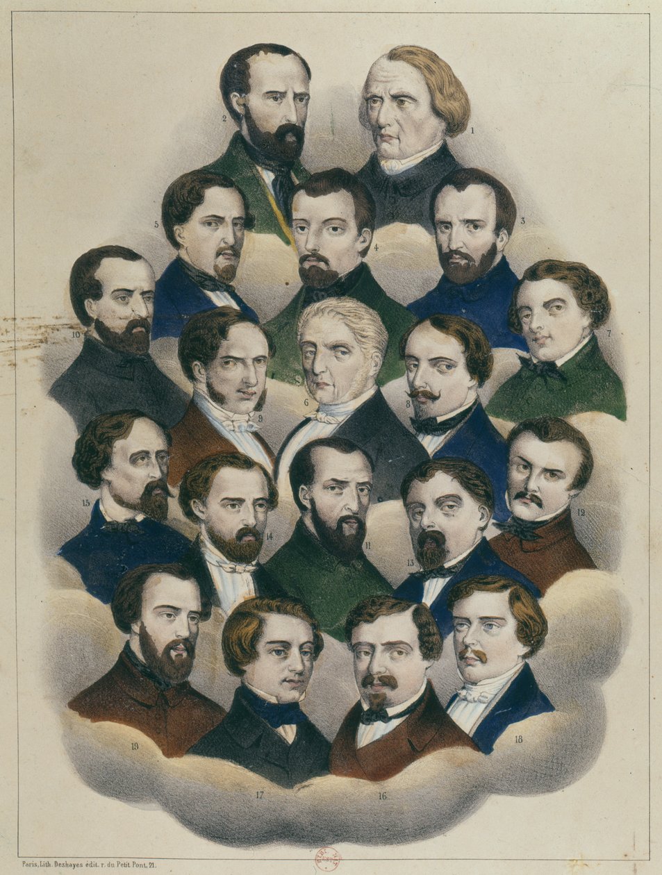 Proces w Bourges francuskich przywódców republikańskich demonstracji w Paryżu 15 maja 1848 r autorstwa French School