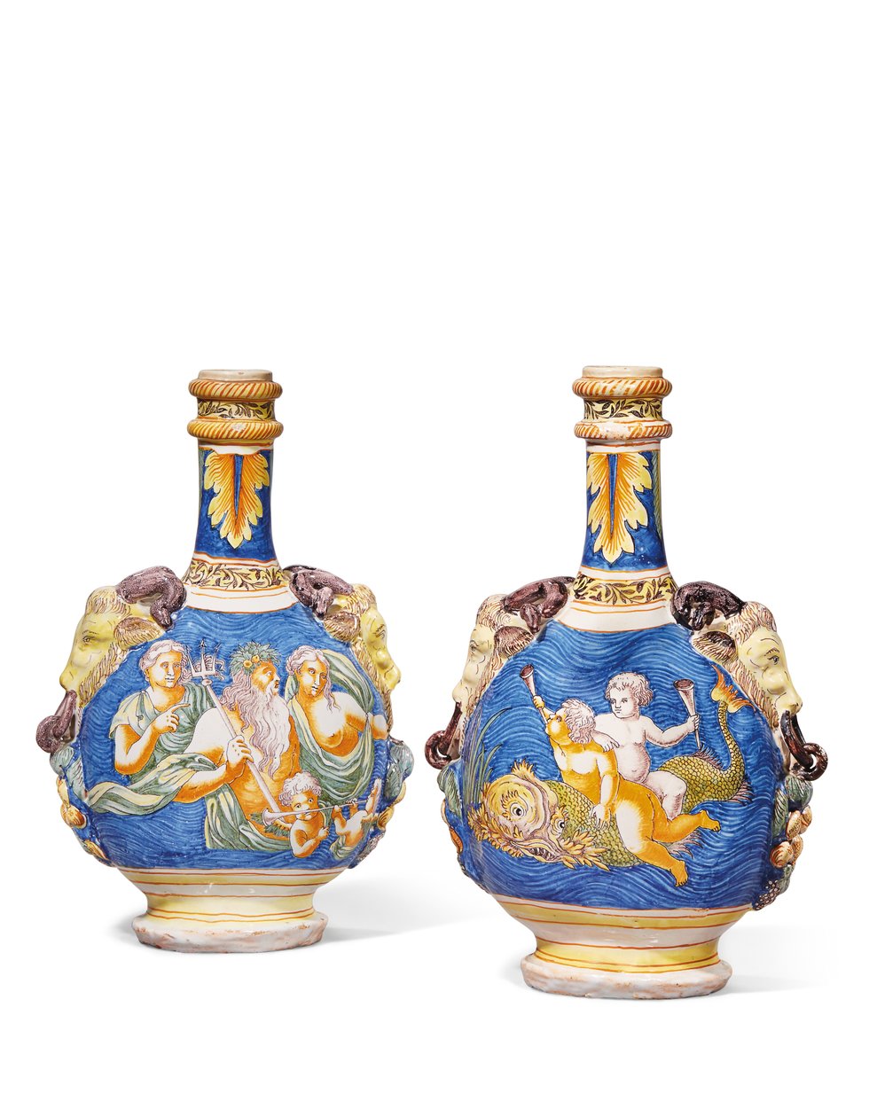 Dwie tykwy, Nevers, ok.1680-1700 autorstwa French School