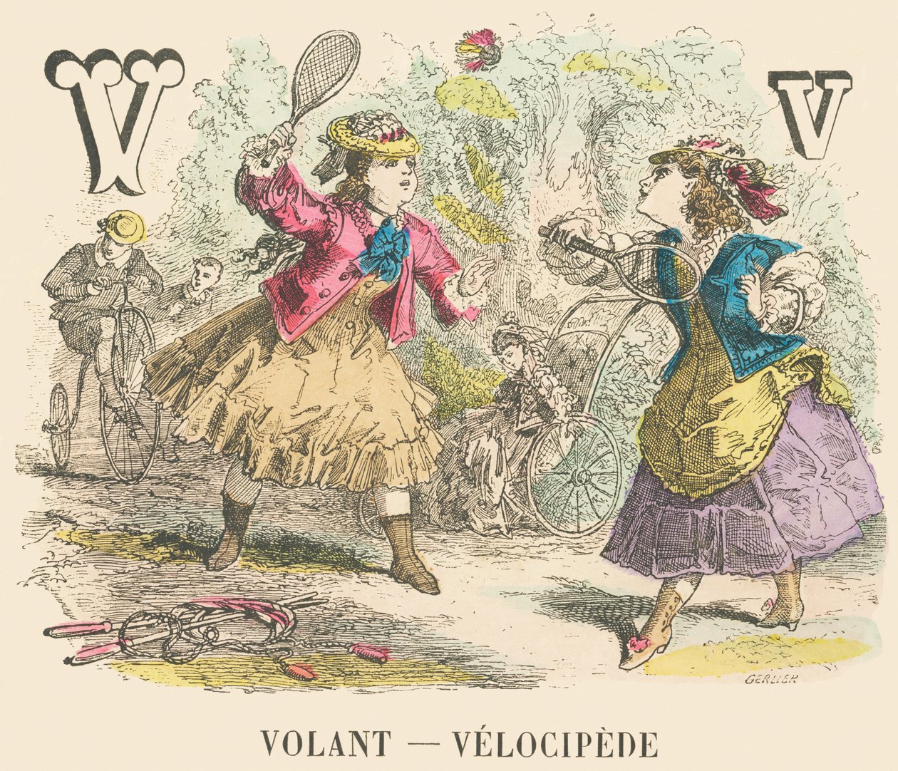 V: Kierownica — Velocipede autorstwa French School
