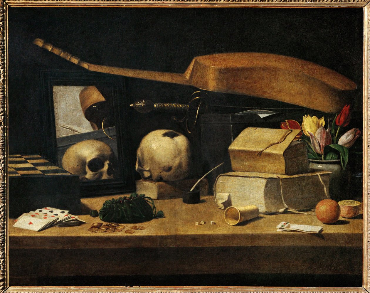 Vanitas, pierwsza połowa ... autorstwa French School