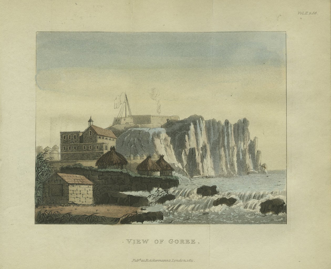 Widok Goree, 1821 autorstwa French School