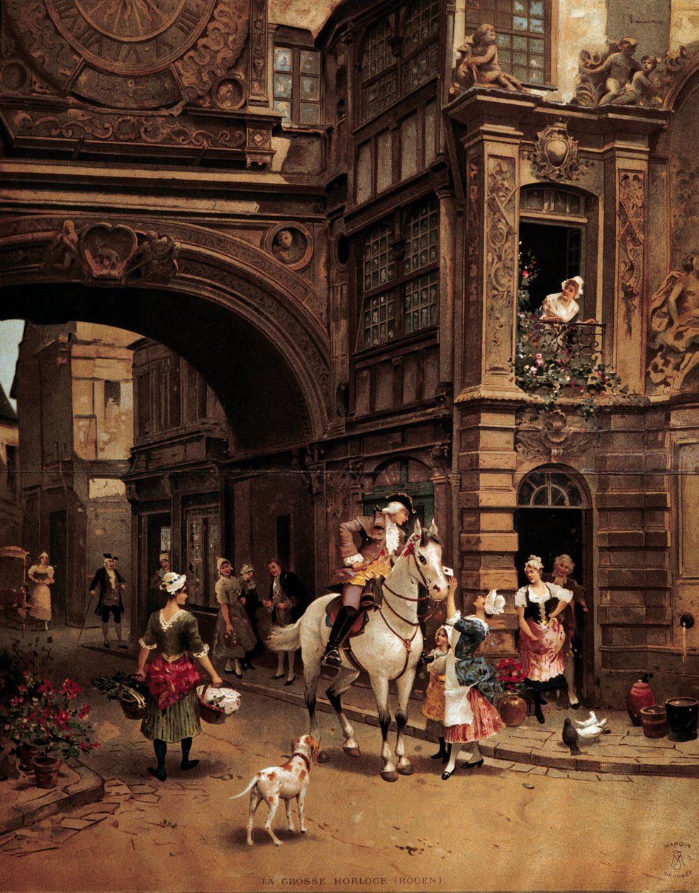 Widok rue de l