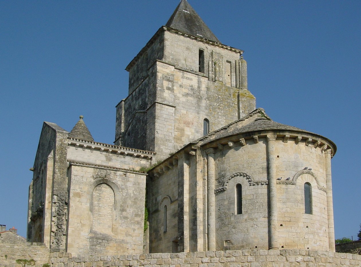 Widok na kościół św. Piotra autorstwa French School