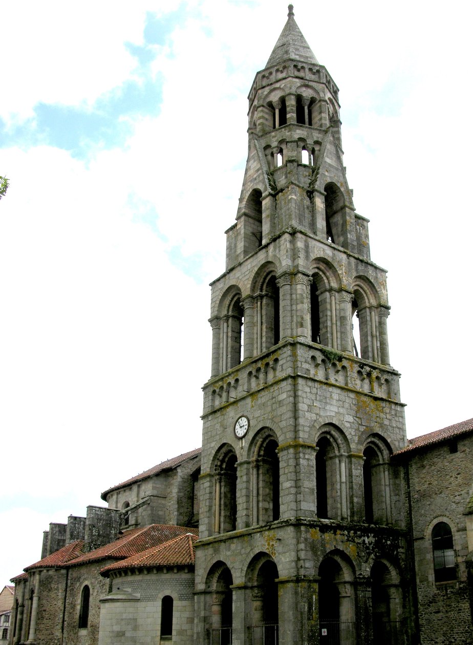 Widok na kościół autorstwa French School