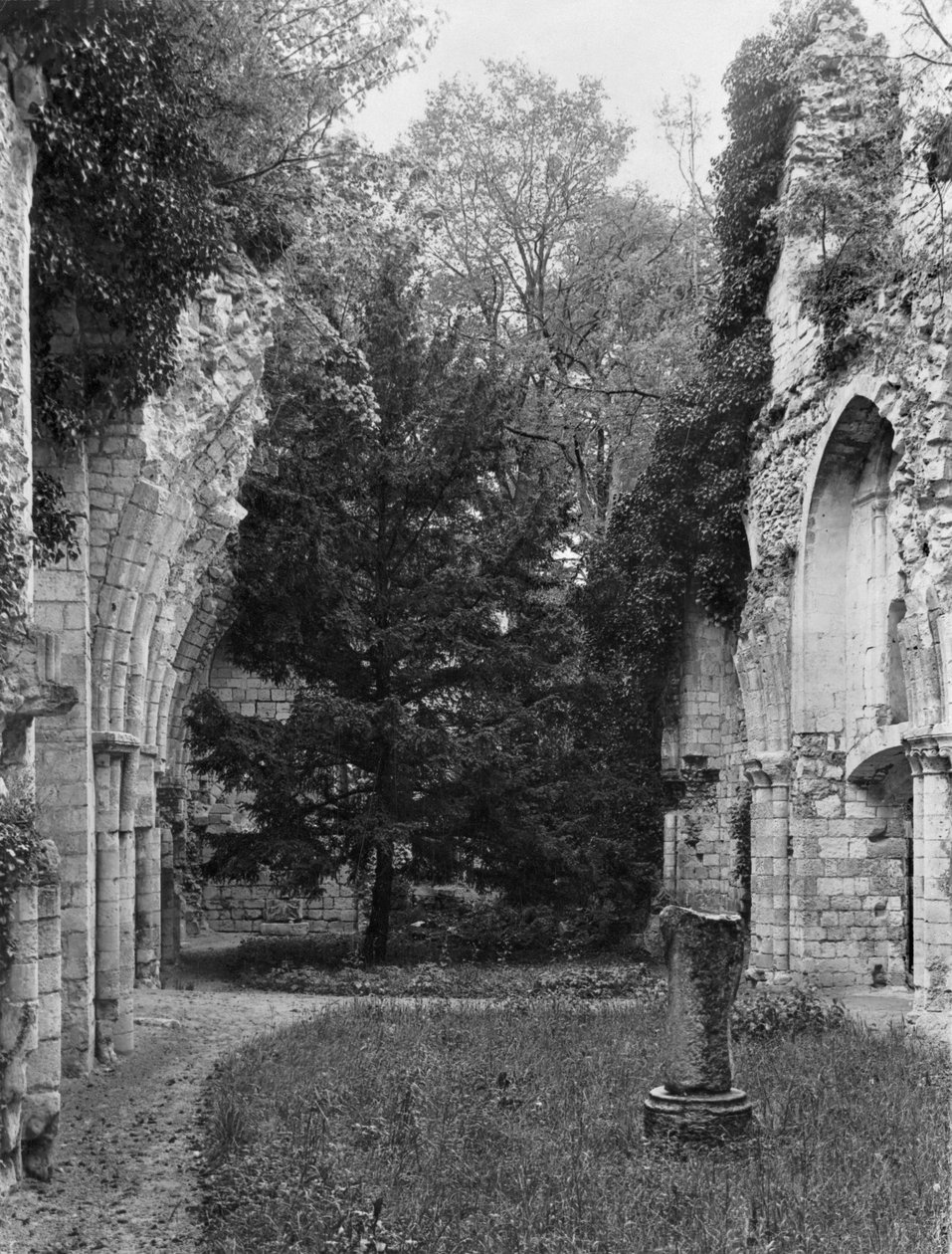Widok kościoła, ok. 1052-67 autorstwa French School