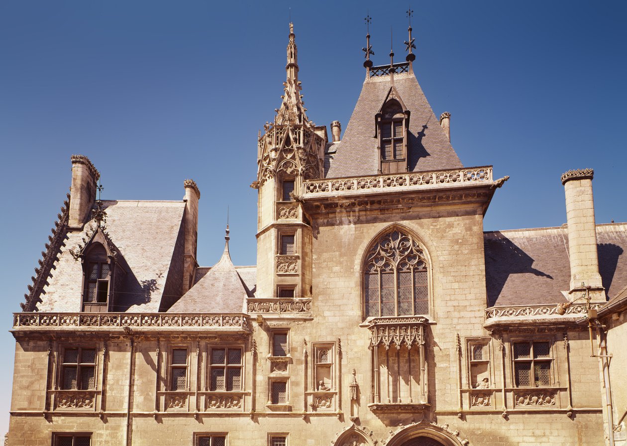 Widok z zewnątrz, 1443-51 autorstwa French School