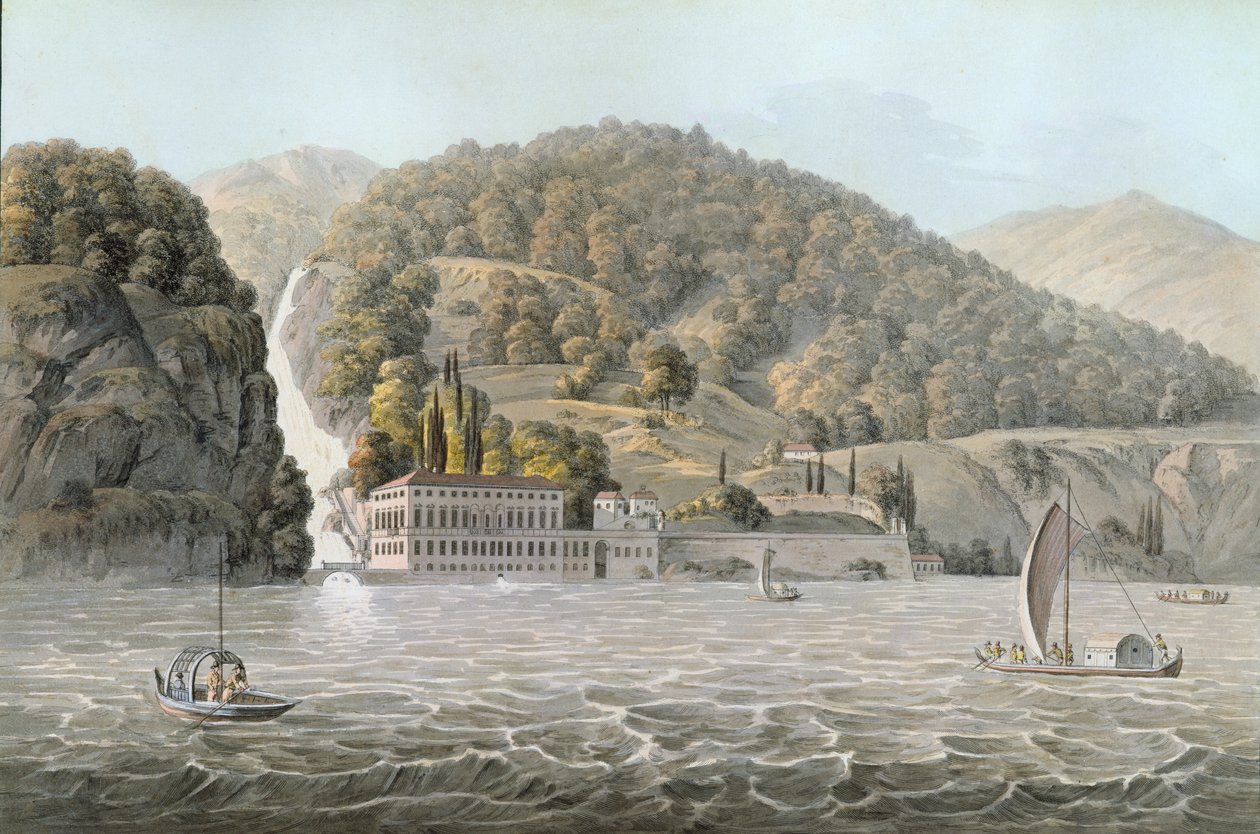 Willa Pliniana, Jezioro Como, 1803 autorstwa French School