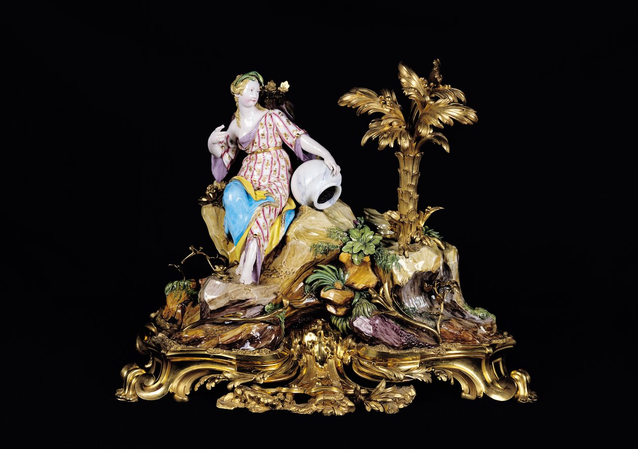 Vincennes Figura najady (porcelana) autorstwa French School