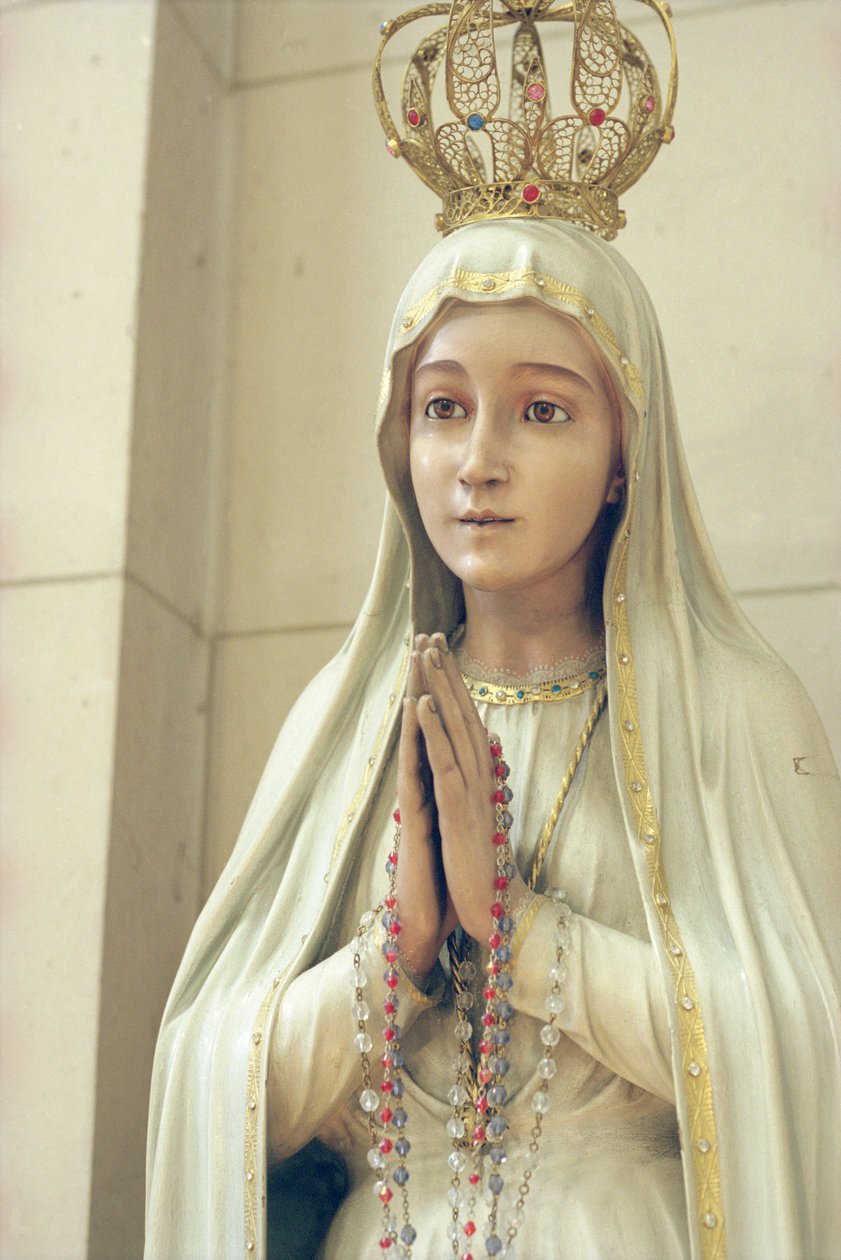 Virgin (drewno malowane) (patrz również 252673) autorstwa French School
