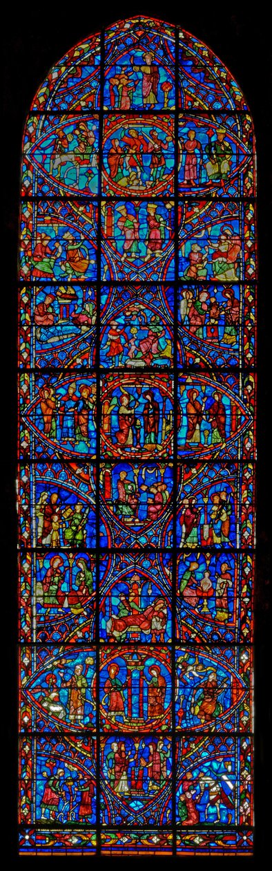 Historia Maryi Dziewicy (w28b) autorstwa French School