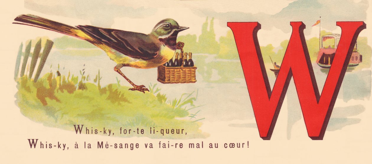 W: Whisky, mocny likier, Whisky, ma Tit boli serce! autorstwa French School