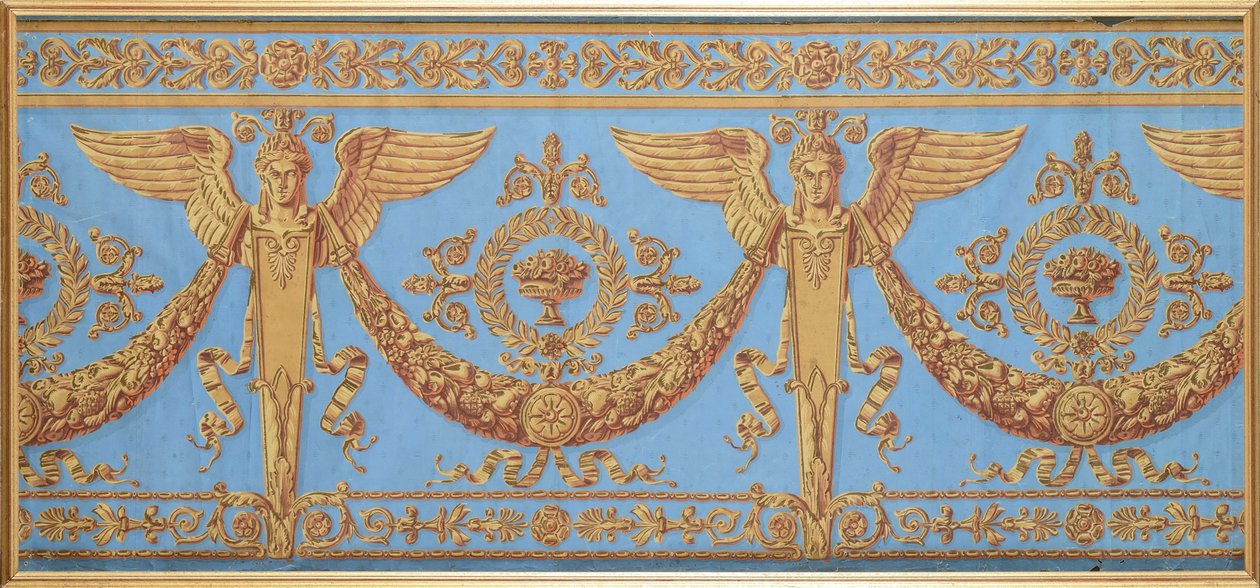 Fryz tapetowy z okresu konsulatu, ok. 1800 autorstwa French School