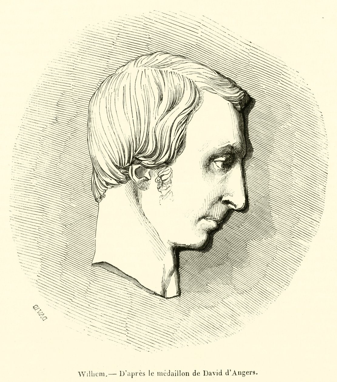 Wilhem (grawerunek) autorstwa French School
