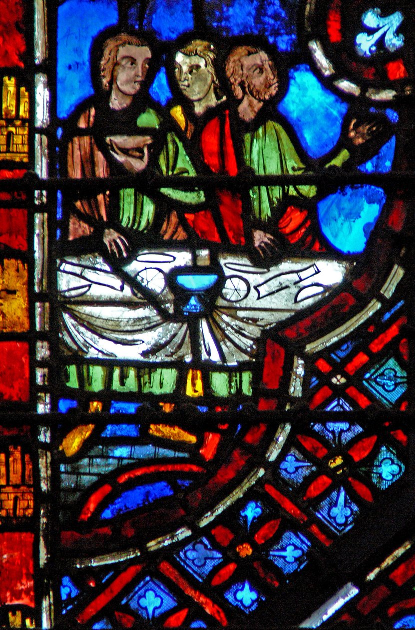 Okno w2 Pierwsza Pascha Wj XII 6-11 autorstwa French School