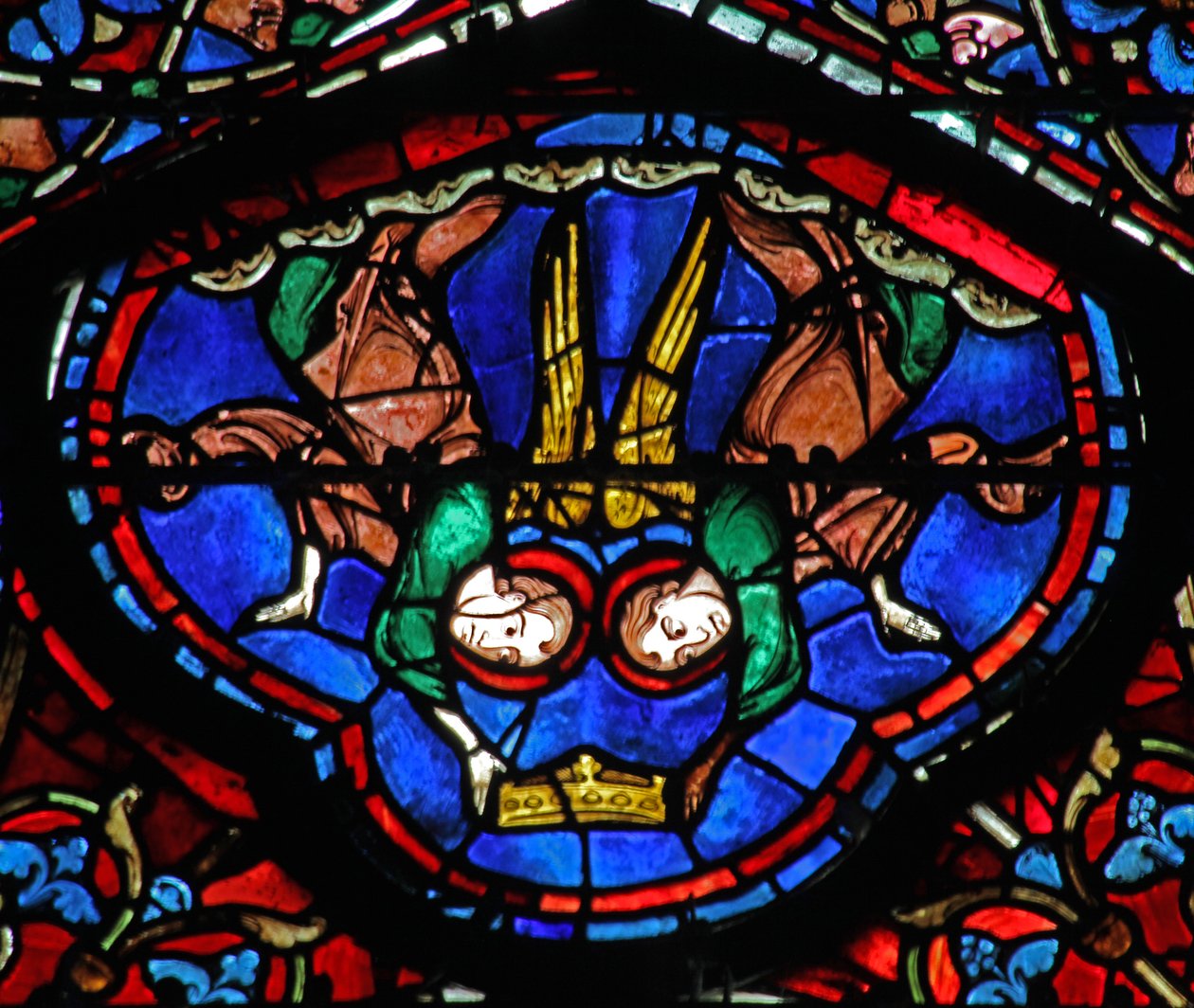 anioły w koronie (w42) autorstwa French School