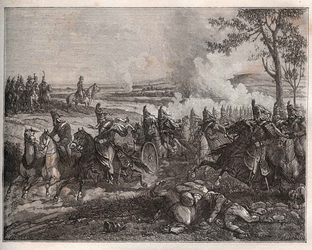 bitwa pod CASTIGLIONE: w swojej kampanii włoskiej Napoleon pokonał Austriaków pod dowództwem Wurmsera, zmuszając ich do odwrotu do Mantui. 5 sierpnia 1796 - Nowa encyklopedia narodowa Maurice