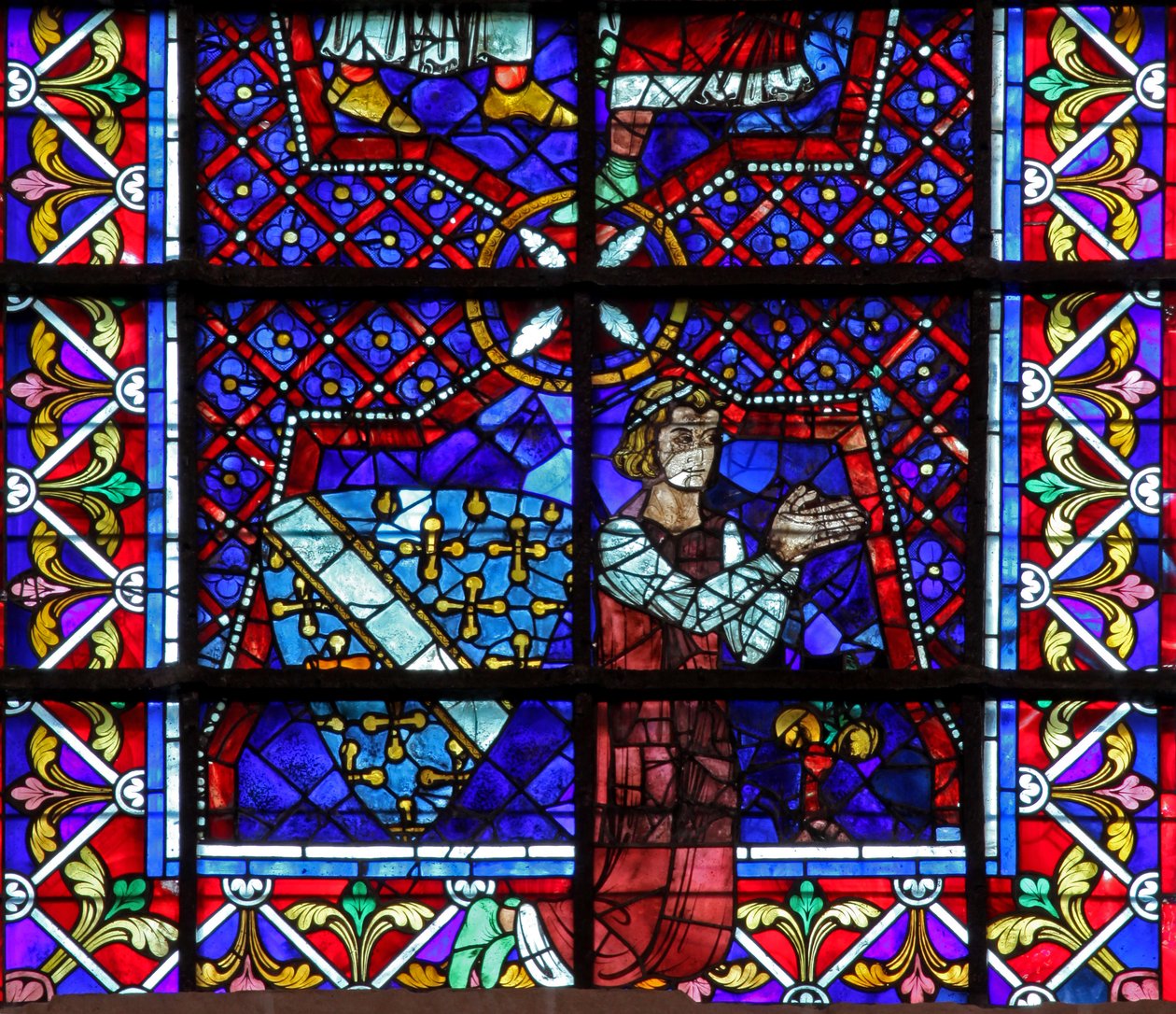 dawca - Thibault VI, hrabia Chartres (w109) autorstwa French School