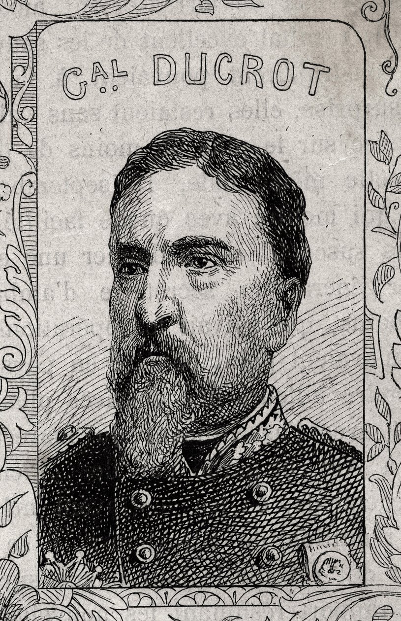 portret francuskiego generała Auguste