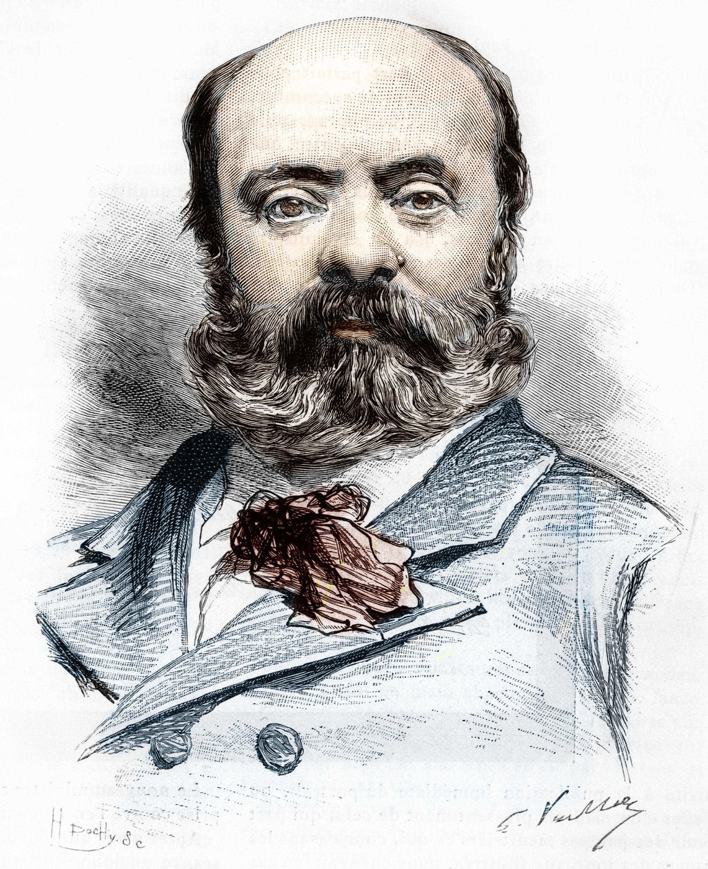 portret Teodora Aubanel autorstwa French School
