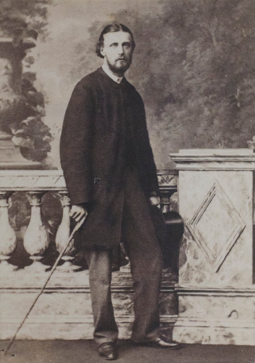 Portret Waringtona Taylora, kierownika biznesowego William Morris autorstwa Freres Mayer