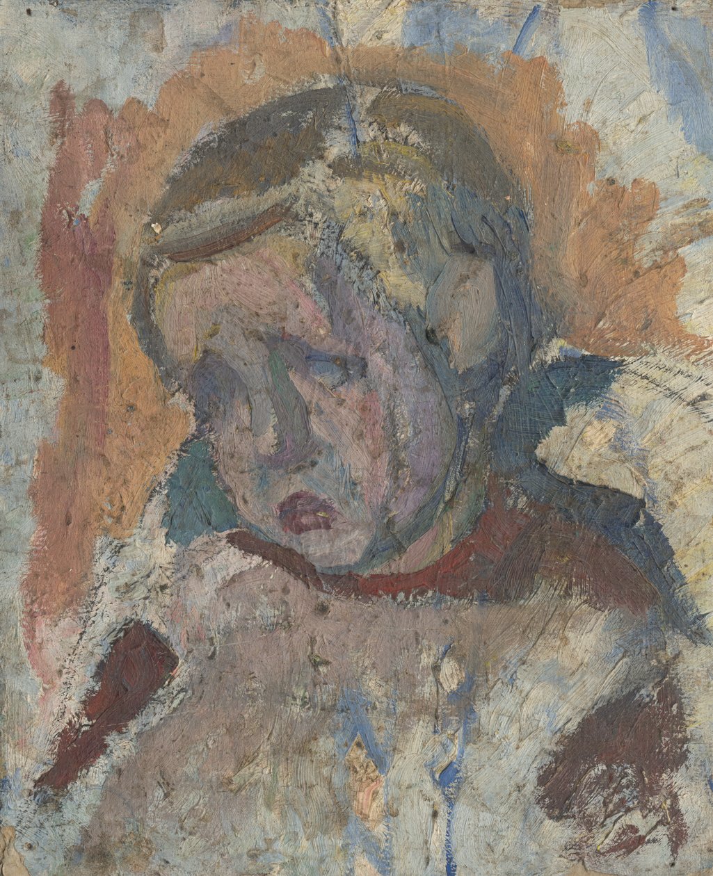 Studium głowy chłopca autorstwa Frida Konstantin