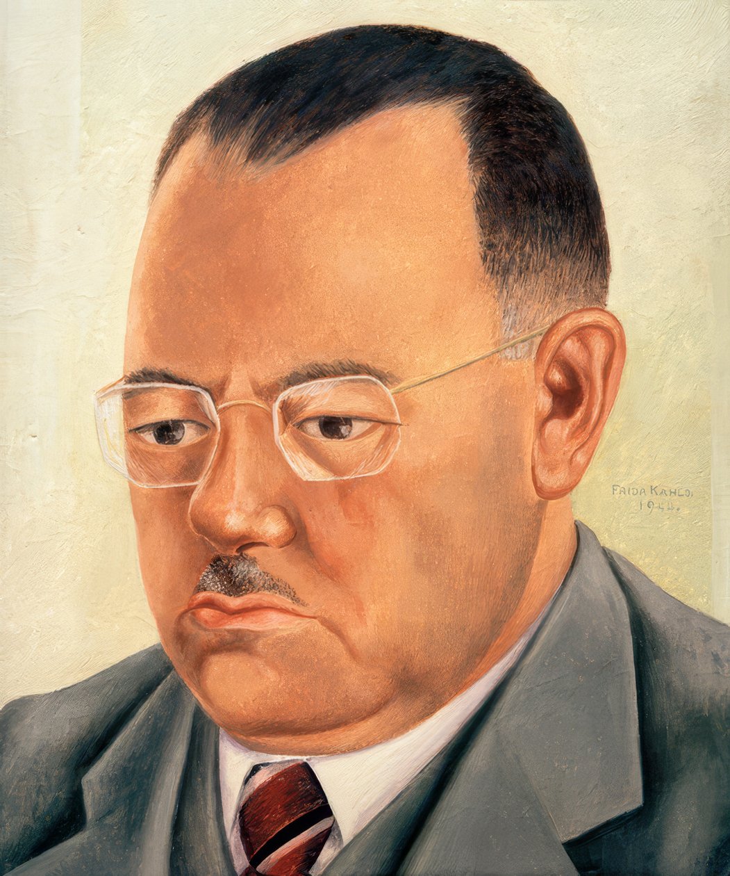 Portret inżyniera Marte R. Gómeza autorstwa Frida Kahlo