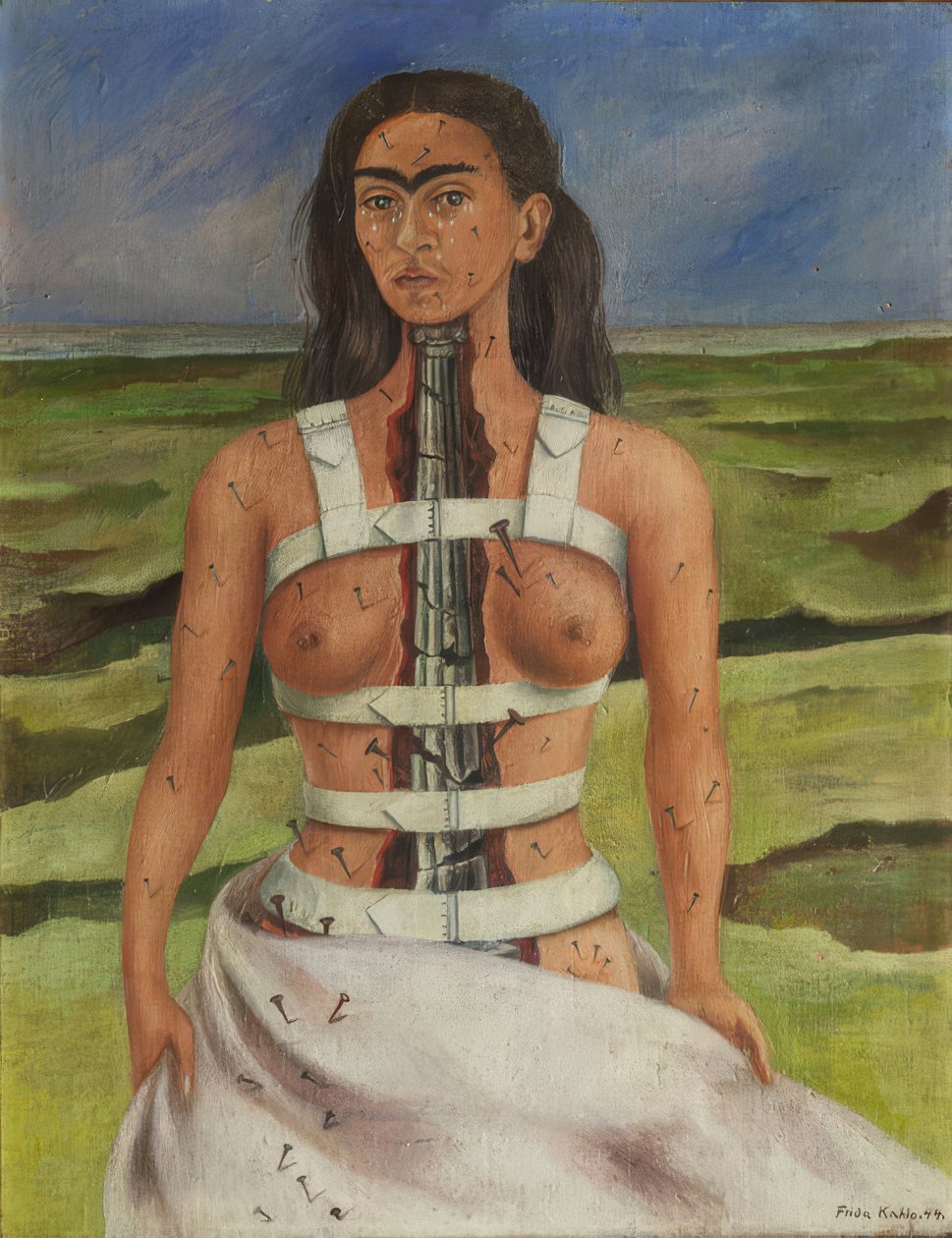 Złamany kręgosłup autorstwa Frida Kahlo