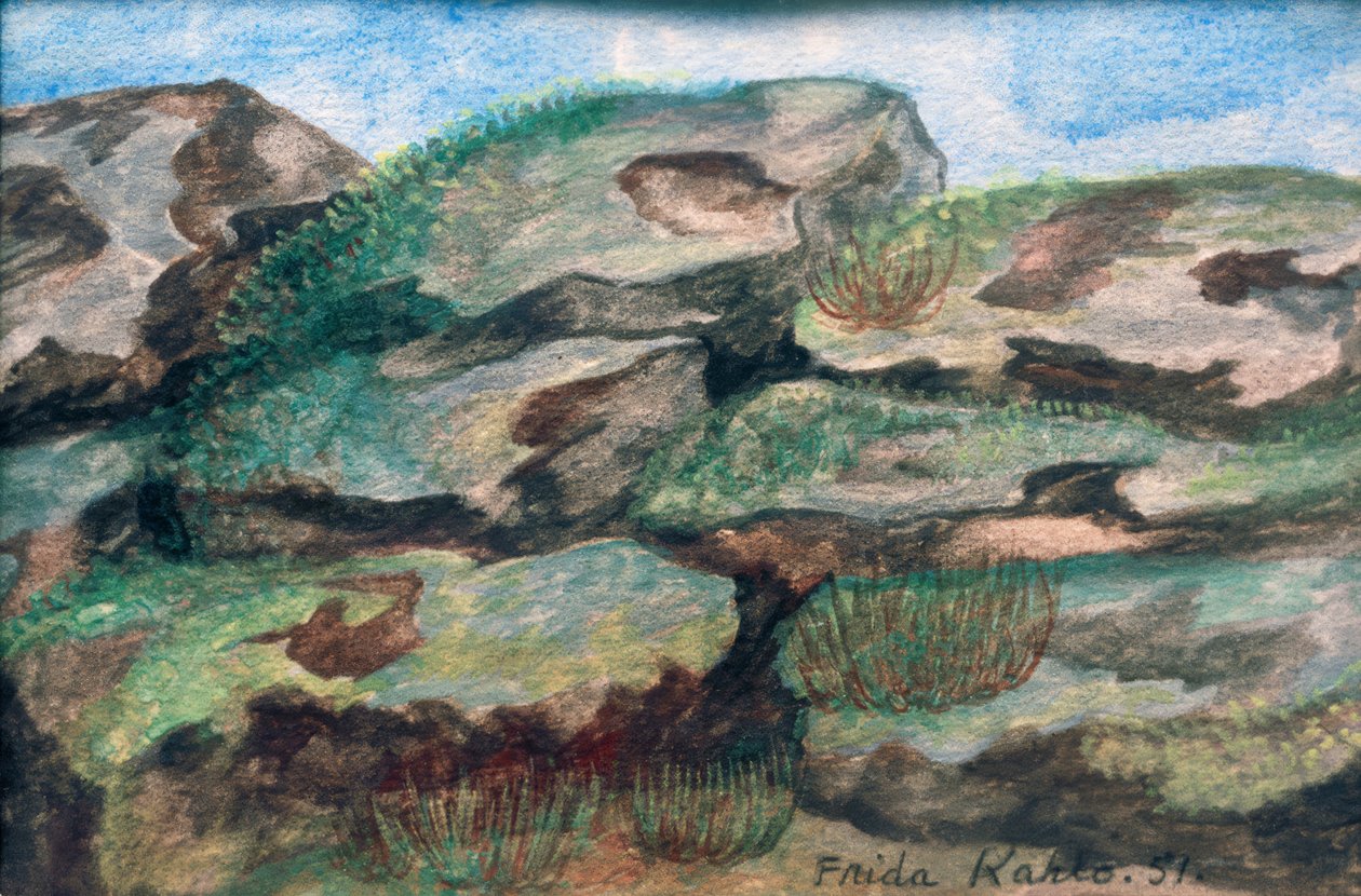 Krajobraz III autorstwa Frida Kahlo