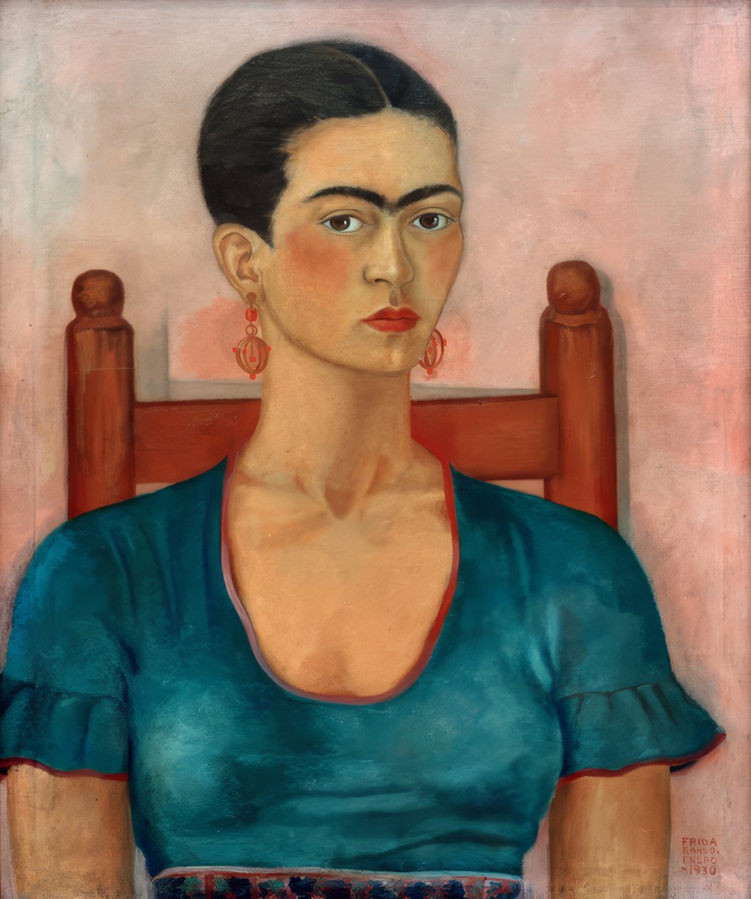 Autoportret autorstwa Frida Kahlo