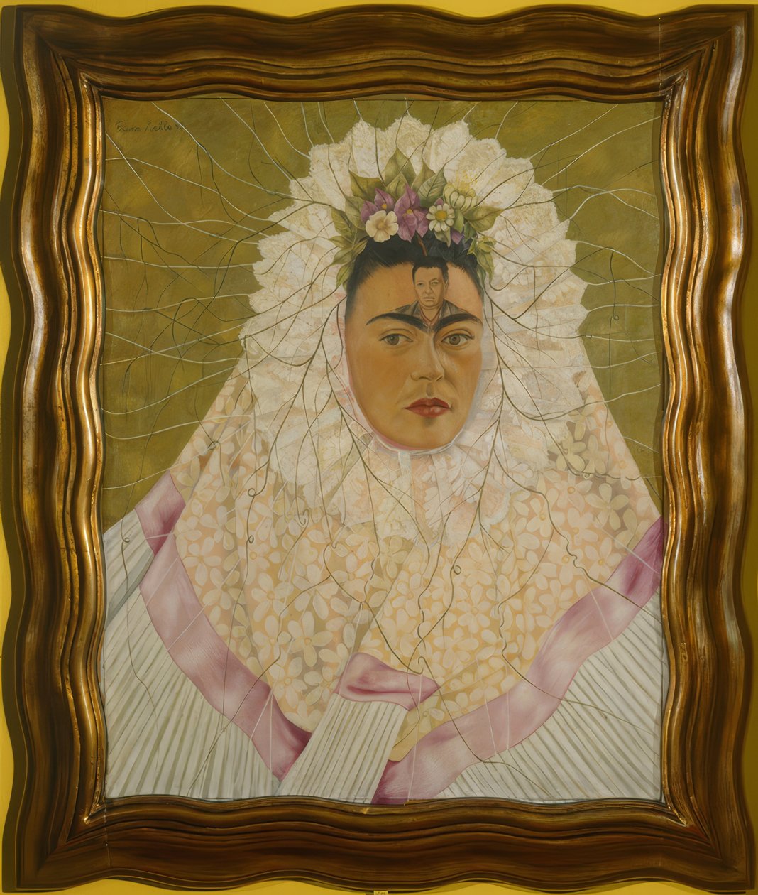 Autoportret jako Tehuana lub Diego w moich myślach autorstwa Frida Kahlo