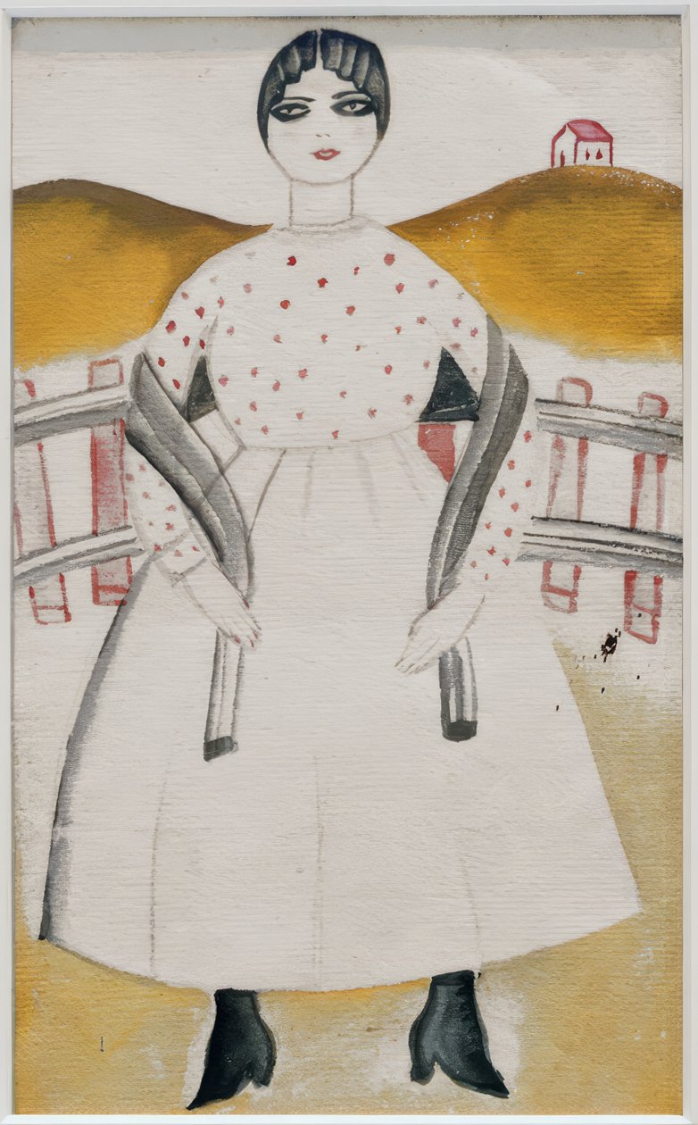 Wiejska dziewczyna autorstwa Frida Kahlo