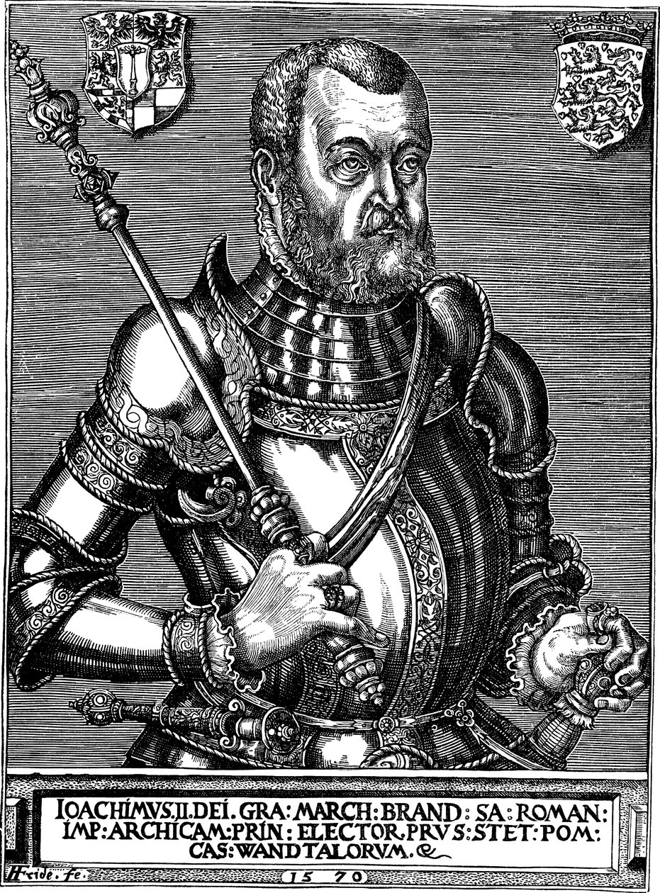 Portret Joachima II Hektora 1505-1571, elektora brandenburskiego, 1570 autorstwa Friderich