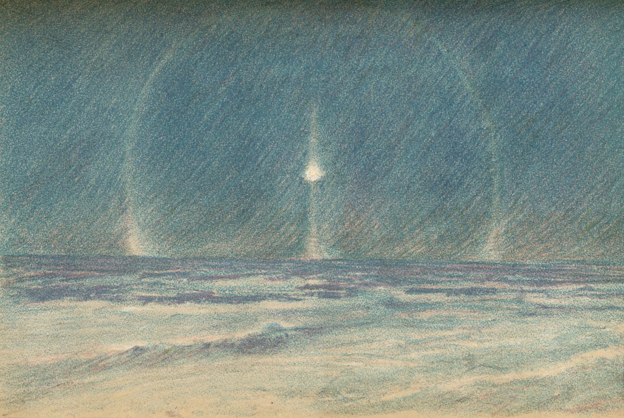 Zjawiska świetlne w nocy polarnej, 22 listopada 1893, 1897. autorstwa Fridtjof Nansen