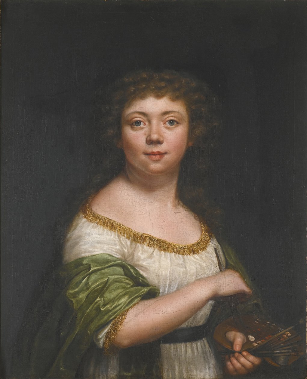 Autoportret, 21 lat, 1793 autorstwa Friederike Julie Lisiewska