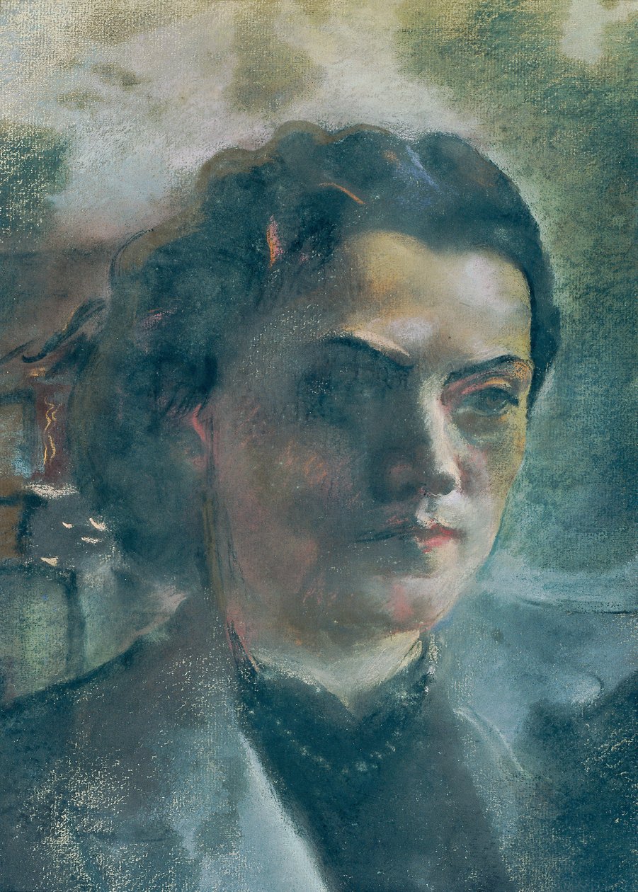 portret damy autorstwa Friedl Dicker Brandeis
