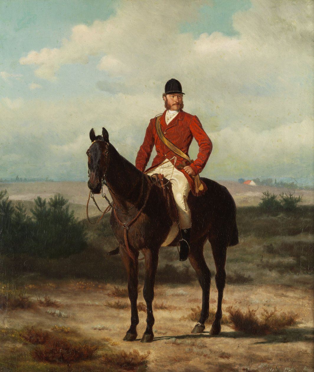 Portret konny księcia Karola Pruskiego (1801-1883) autorstwa Friedrich Anton Kilp